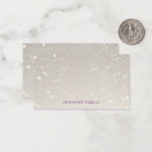 Glamour voor aangepaste kalligrafie notitiekaartje (Voorkant / Achterkant in situ)