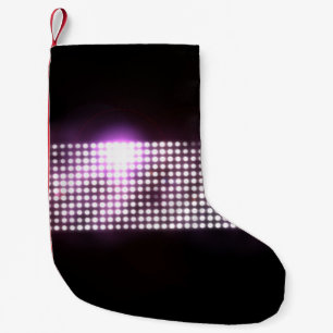 Glamoureus abstract achtergrondontwerp. kleine kerstsok