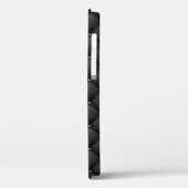 Glamoureus Black Gold-gebufferd gelaagd patroon Case-Mate iPhone Case (Achterkant / Links)