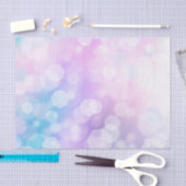 Glamoureus Blue en Paarse mousserende Bokeh Tissuepapier (Craft)