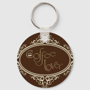 glamoureus Coffee Lover Sleutelhanger