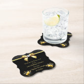 Glamoureus Elegance Birthday Kartonnen Onderzetters (Insitu)