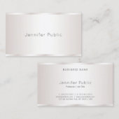 Glamoureus, geavanceerd design, luxe visitekaartje (Voorkant / Achterkant)