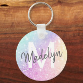 Glamoureus Glitter Holograaf  Sleutelhanger (Voorkant)