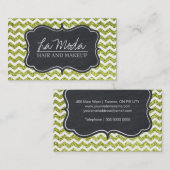 Glamoureus  Glitter Visitekaartje (Voorkant / Achterkant)