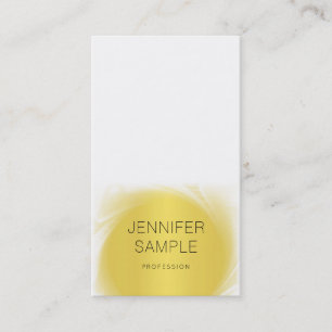 Glamoureus Gold Design Professional gewoon modern Visitekaartje