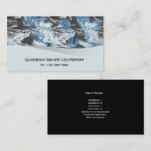 Glamoureus Granite Custom Visitekaartje (Voorkant / Achterkant)
