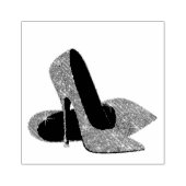 Glamoureus High Heels Rubberstempel (Afrduk)