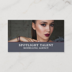 Glamoureus Model, Modelleraar, modelagent Visitekaartje
