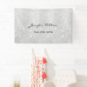 Glamoureus moderne chic glitterij spandoek (Insitu)