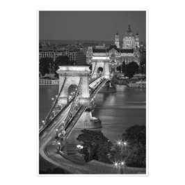 Glamoureus oud centrum. foto afdruk