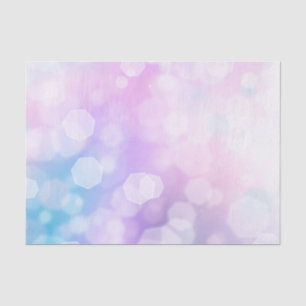 Glamoureus Paars en Blue Sparkles - Bokeh Tissuepapier