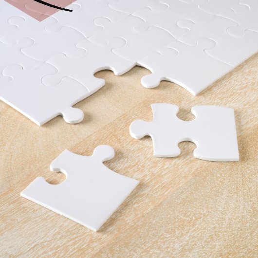 Glamoureus Roos Gold Glitter Sequin Ombre Legpuzzel (Zijkant)