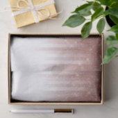 Glamoureus Roos Gold Glitter Striped Gradient Tissuepapier (Geschenk)