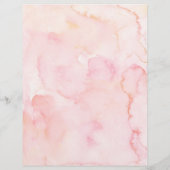 Glamoureus roze EYELASH EXTENSION CONSENT FORM Flyer (Achterkant)