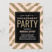 Glamoureus Shimmer | Uitnodiging van de indienende (Voorkant / Achterkant)