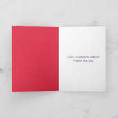 Glamoureuze dames op Galentine's Day Oude Dames Kaart (Binnen)