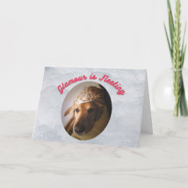 Glamoureuze glamoureuze gouden riever kaart