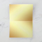 Glamoureuze Gold Sjabloon Handwriting Hartelijk da (Binnen)