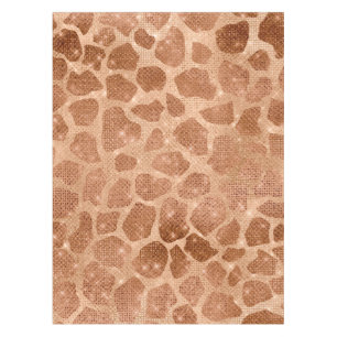Glamoureuze Gold Sparkly Glitter Sequins Giraffe Tafelkleed