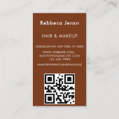 Glamoureuze Gouden Glitter Drip Gouden Glam Lippen Visitekaartje (Achterkant)