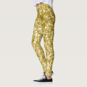 Glamoureuze gouden glitter leggings (Links)