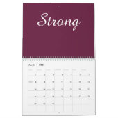 Glamoureuze inspirerend kalender (Mar 2026)