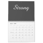 Glamoureuze inspirerend kalender (Mar 2027)