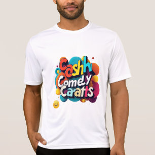 "Glamoureuze lach" T-shirt