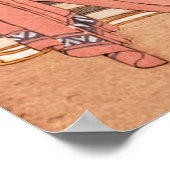 Glamoureuze  Mode Gerda Wegener Poster (Hoek)