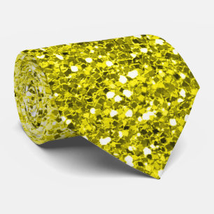 Glamoureuze Ombre Yellow Green Glitter Party Stropdas