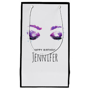 Glamoureuze Paarse ogen en Waterverf van Brows Klein Cadeauzakje