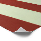 Glamoureuze retro winterstijl in alpine setting poster (Hoek)