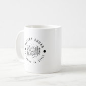 Glamp Squad Adventures Coffee Mok (Voorkant links)