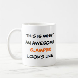 glamper, geweldige koffiemok