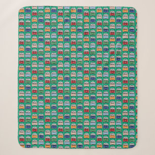 Glamping Classic Retro Campervan fandom Vdub Sherpa Deken