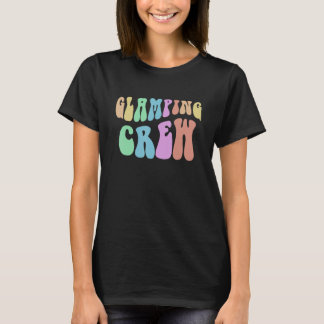  GLAMPING CREW Retro Glamper Meisje Camping 6 T-shirt