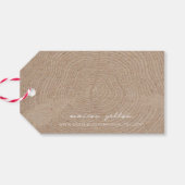 Glamping Gift Label Cadeaulabel (Achterkant Horizontaal)