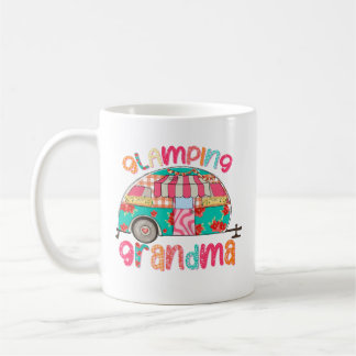 Glamping Grandma Colorful Camper Grandma Gift Koffiemok