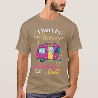 Glamping Koningin Camping Oma jongen T-shirt