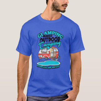 Glamping maakt onze kampeerervaring effortless en t-shirt