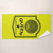 Glamping Queen Camping En Style (Serviette de bain)