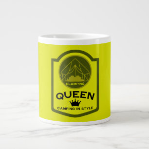 Glamping Queen Camping in stijl Extra Grote Beker