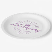 Glamping Queen Papieren Bordje (Gekanteld)