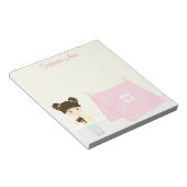 Glamping Slapepover Party Notitieblok (Schuin)