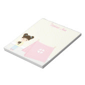 Glamping Slapepover Party Notitieblok (Gedraaid)