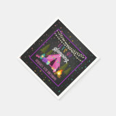 Glamping Verjaardagsfeest Servet - Custom (Hoek)