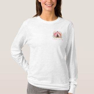 Glamping vrijgezellenfeest - Bruid van het kampeer T-shirt