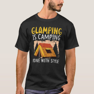 Glamping wordt gemaakt met Natuur StijlCamper T-shirt