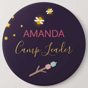 Glampingfeest Identificatie Ronde Button 6,0 Cm